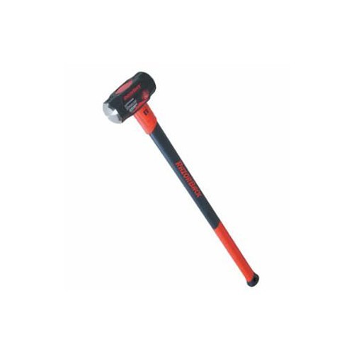 Ames® 760-3113000 Double Faced Sledge Hammer, 8 lb Head, Forged Steel Head, Fiberglass Handle