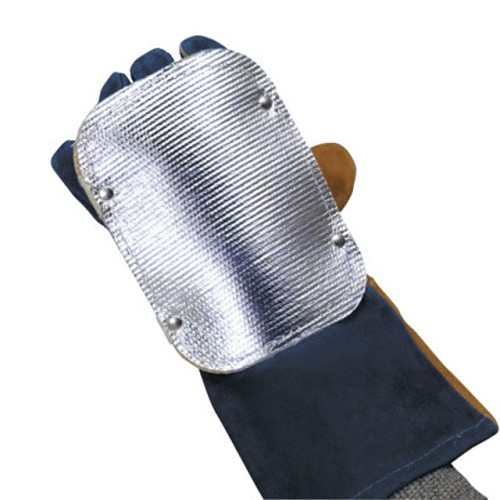 Anchor® Best Welds® 902-BACK-HAND-2 Hand Pad, 7 in Length, 5-1/2 in Width/Diameter, Aluminized Fiberglass Abrasive