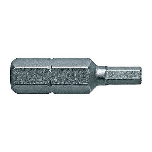 Apex® 185-5X Insert Bit, Imperial, 7/32 in Point, 1 in Overall Length, Gunmetal Gray, Tool Steel