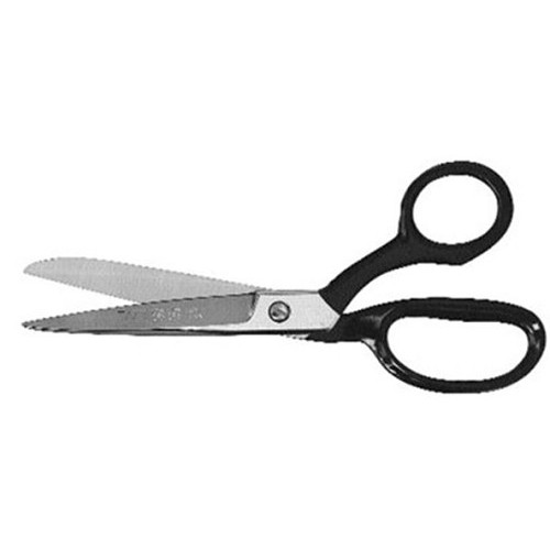 Apex® CRESCENT Wiss® 186-428N Scissors & Shear, 3-3/4 in Length of Cut, 8-1/8 in Overall Length, Shear Edge, Carbon Steel Blade, Bent Hand