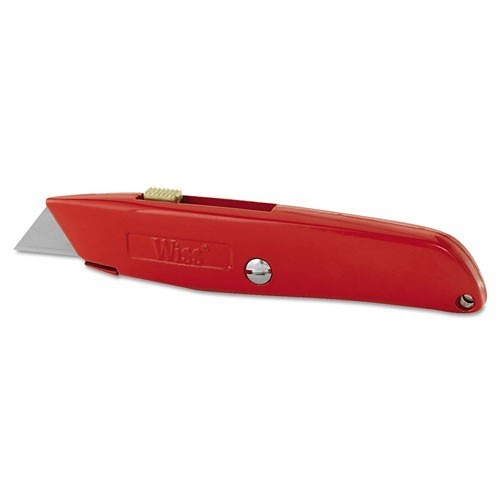 Apex® 186-WK8V Utility Knife, Heavy Duty, 3-1/4 in Blade Width, Steel Blade, 3 Number of Blades Included, 6 in Overall Length