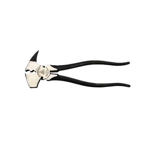 Apex® 193610VN Fence Plier/Staple Puller, Solid Joint Jaw, 1-1/16 in L x 3-5/8 in W x 19/32 in Thk Jaw, 10-7/16 in Overall Length, Alloy Steel Jaw