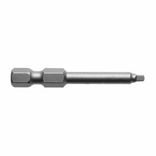 Apex® 1951-2X Turned Body Power Drive Bit, #2 Square Recessed Point, 2-3/4 in OAL, Steel