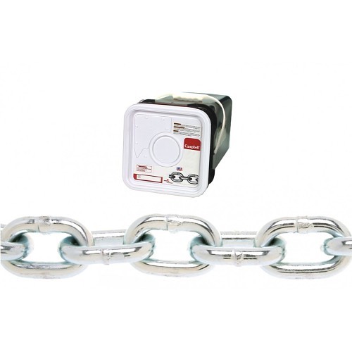 Apex® Campbell® 629626 Coil Chain, 5/16 in Trade, 30 Grade, 75 ft Length, 1900 lb Load