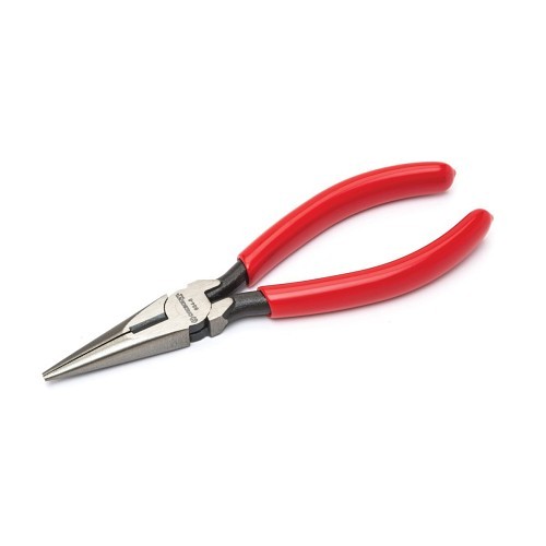 Apex® Crescent® 6546NN Long Chain Nose Plier, Serrated Jaw, 1-7/8 in Jaw Length, 11/16 in Jaw Width, Forged Alloy Steel Jaw, 6-5/8 in Overall Length, Yes Cutter Included