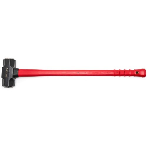 Apex® 69-703G Double Faced Sledge Hammer, 6 lb Head, Forged Steel Head, Fiberglass Handle