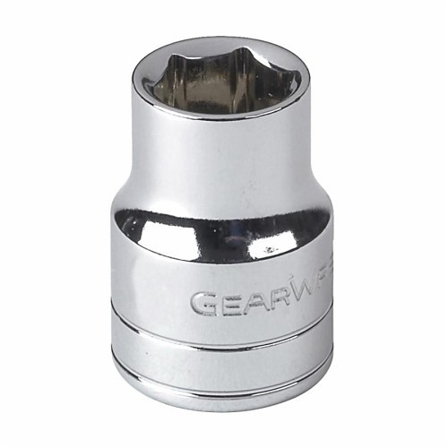 Apex® 80604 Standard Length Socket, Imperial/SAE, Square Drive, 1/2 in Drive, 9/16 in Socket, 6 Points