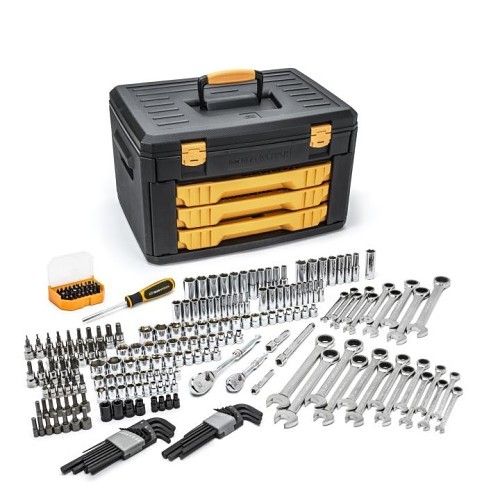 Apex® GEARWRENCH® 80944 Mechanics Tool Set, 5/8 in Drive, 232 Piece, 19 in Overall Length