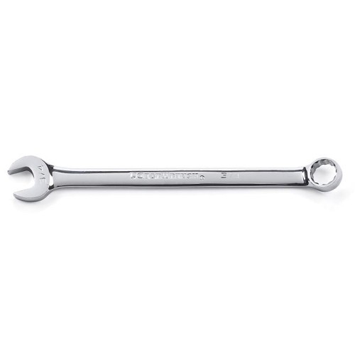 Apex® 81817 Combination Wrench, 1-7/16 in Wrench Opening, 12 Points, 21.102 in Overall Length, Alloy Steel, Full Polish Chrome, ASME, ANSI