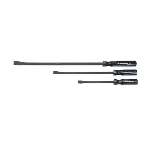 Apex® GEARWRENCH® 82403 Angled Tip Pry Bar Set, 3 Piece, 12 in, 17 in and 25 in Lengths Included, Alloy Steel