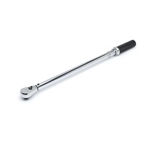 Apex® GEARWRENCH® 85066 Micrometer Torque Wrench, 1/2 in Drive, 30 to 250 ft-lb, Teardrop Head, 24.3 in Overall Length