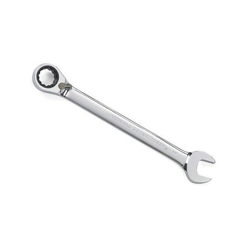 Apex® 9609N Combination Wrench, Metric, 9 mm Wrench Opening, 12 Points, 15 deg Offset, 5.795 in Overall Length, Alloy Steel, Polished Chrome