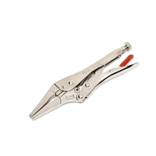 Apex® Crescent® C6NVN-08 Locking Plier, 2-1/4 in Nominal Capacity, Long Nose Jaw, 1.15 in W x 0.3 in Thk Jaw, Alloy Steel Jaw, 6 in Overall Length, Yes Cutter Included, ASME B107.24/B107.36 Specifications Met