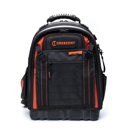 Apex® Crescent® CTB1000 Backpack, Polyester, Black/Gray/Rawhide