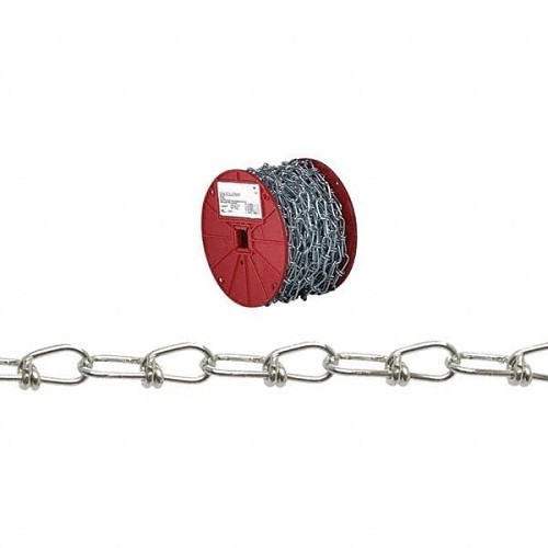 Campbell® T0723227N Weldless Inco Chain, Double Loop Link, #3 Trade, 200 ft L, 90 lb Load