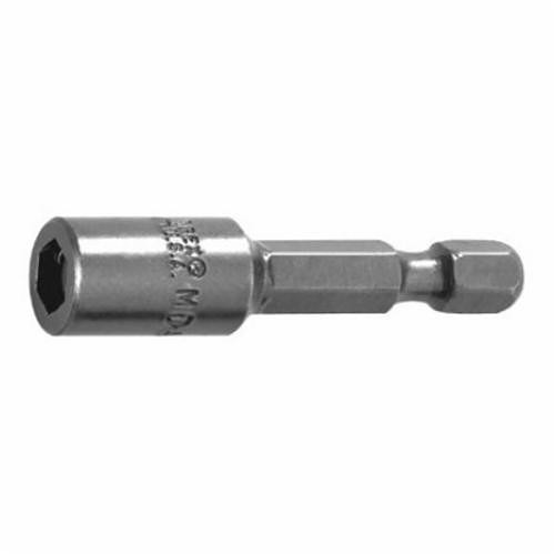 Apex® MDA-10MM Magnetic Power Drive Nutsetter, 10 mm Hex Point, Hex Shank, 44.5 mm OAL, Steel