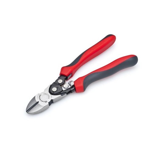 Apex® Crescent® PS5429C Diagonal Cutting Plier, 11 AWG Nominal Capacity, Beveled Jaw, 1 in L x 1 in W X 0.437 in THK Jaw, 8 in Overall Length, Standard Cut Type, Chrome Vanadium Steel Jaw, No Insulated