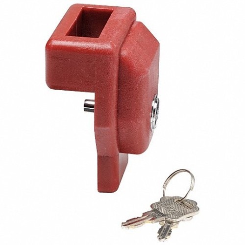 Approved Vendor 000790-0 Gladhand Lock, Keyed Alike, Polyethylene, Red