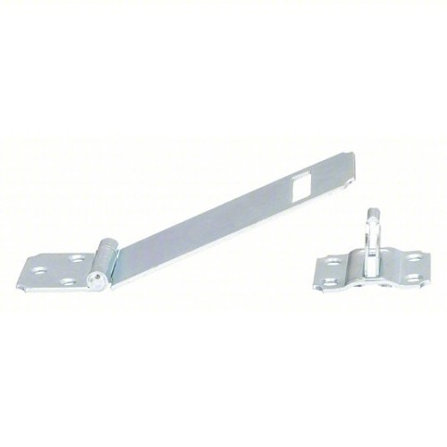 Approved Vendor 4PE41 Fixed Staple Hasp, 4-1/2 in Length, 1-1/2 in Width, 1-1/16 in Height, Steel