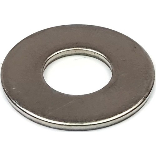 1-W-819 Flat Washer, 1/2 in Inside Dia, 1-3/8 in Outside Dia, 0.086 in Thickness, Stainless Steel, 18-8 Grade