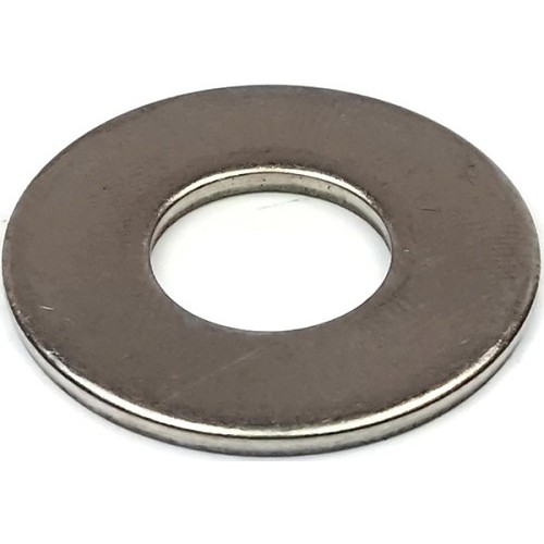 346014 Flat Washer, 1-1/8 in Nominal, 1-3/1 in Inside Diameter, 2-1/4 in Outside Diameter, 9/64 in Thickness, Low Carbon Steel