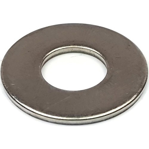 344001 Flat Washer, 3/16 in Nominal, 1/4 in Inside Diameter, 9/16 in Outside Diameter, 3/64 in Thickness, Low Carbon Steel, USS, Zinc Plated Finish