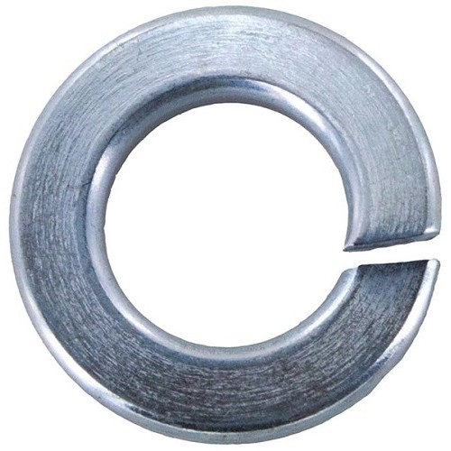 350007 Lock Washer, Imperial, 7/8 in Nominal, Med Split, Hot Dipped Galvanized Finish