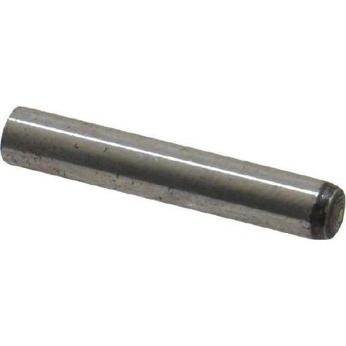 536110 Dowel Pin, M8 Dia, 16 mm L, Steel, Plain Finish