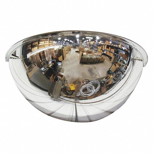 Approved Vendor ONV-180-36-PC Half Dome Mirror, Round Shape, 15-1/2 in Height