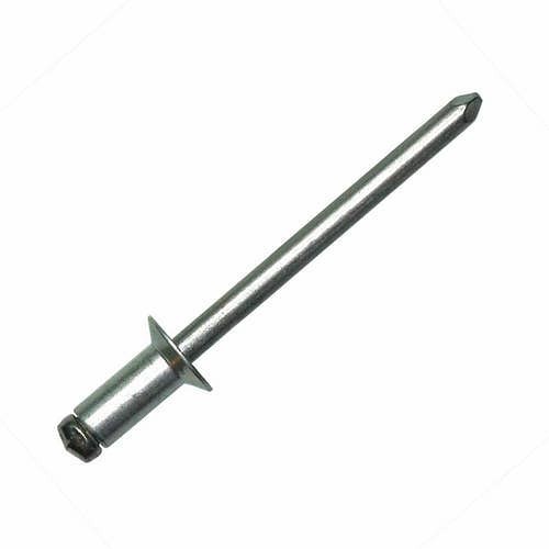 Arconic Fastening Systems Marson BA-AACS-04-04 Blind Rivet, Aluminum Body/Mandrel, 1/8 in Rivet Diameter, 1/4 in Length, 0.188 to 0.25 in Grip Range, Countersunk Head, Open End