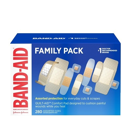 BANDAIDASST Band-Aid Assortment, 12 Count