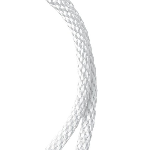 BARON 39001 Rope, 3/16 in Dia, 500 ft Length, White, Nylon, 83 lb