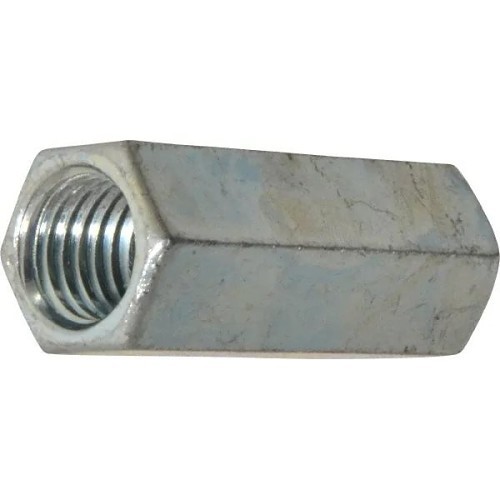 BBI 048118 Coupling Nut, Measurement System: Imperial, 1-1/8-7, Stainless Steel, Material Grade: 18-8