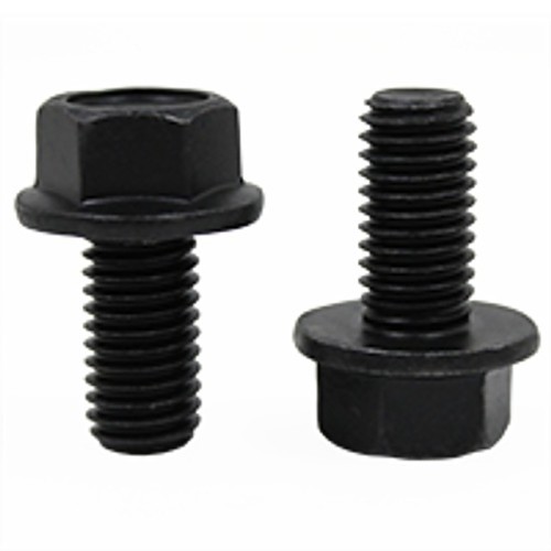 Flange Bolt, Imperial, 5/8 in-11 Diameter - Thread, 1-1/2 in Length Under Head, Grade 8, Phosphate & Oil