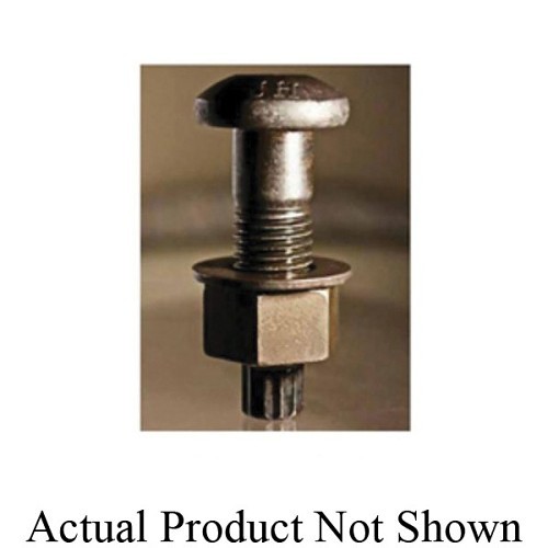 BBI 497330 Heavy Partially Threaded Structural Bolt, 7/8-9, 3-1/4 in L Under Head, Steel Alloy, Hot Dipped Galvanized