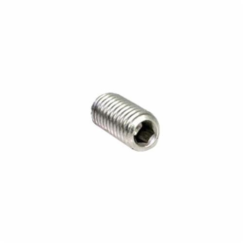 Socket Set Screw, 5/16-18, 1/2 in L, Cup Point, Stainless Steel, A2 (18-8) Grade