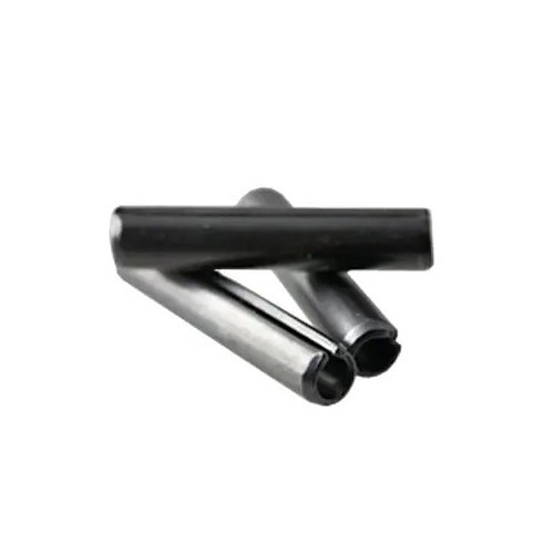Roll Pin, 1/4 in Dia, 1-1/4 in L, High Carbon Steel, Plain