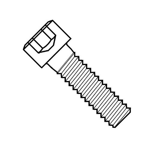 Socket Cap Screw, Metric, M20-2.5 Diameter - Thread Size, 480 mm L, Steel, Grade Class 12.9
