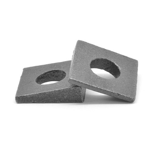 Square Washer, Imperial, Malleable Iron, 1-1/8 in ID