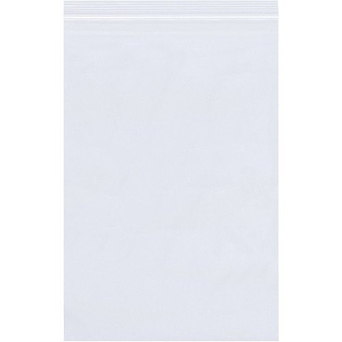 BGR INC 101376 Reclosable Bag, 12 in Length, 12 in Width, 4 mil Thickness, Poly, Ziplock Closure