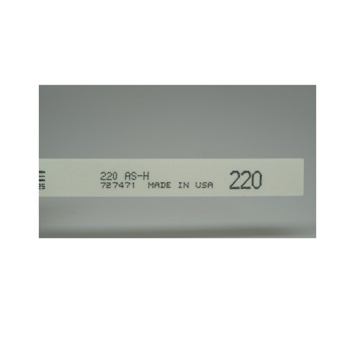 BORIDE 027740 Polishing Stone, 6 in Overall Length, 1/8 in Overall Width, 1/2 in Overall Height, 220 Grit