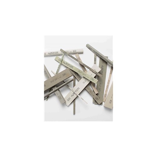 BORIDE 081342 Polishing Stone, 6 in Overall Length, 1/4 in Overall Width, 1/2 in Overall Height, 320 Grit