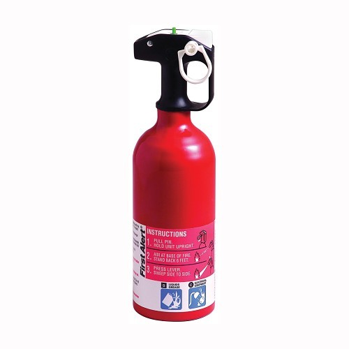 BRK First Alert® 8905176 Fire Extinguisher, Class: 5-B:C, Sodium Bicarbonate Extinguishing Agent