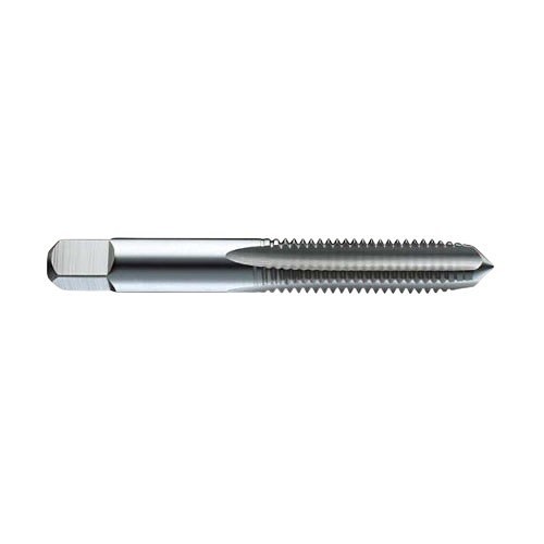Dauphin Precision Tool BRUBAKER TOOL™ 10660-00-B Straight Flute Tap, #1-14, H4, Taper Chamfer, 4 Flutes, Bright, High Speed Steel