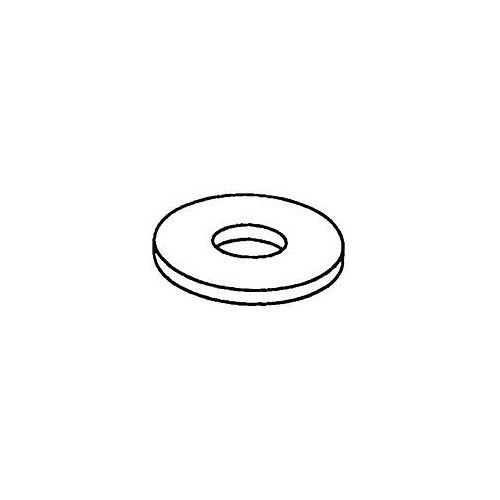 B & K Fasteners & Metals FW3150/31THK Flat Washer, 1-1/2 in Nominal, 1.625 in Inside Dia, 3 in Outside Dia, 0.153/0.213 in Thickness, ASTM F436 Steel