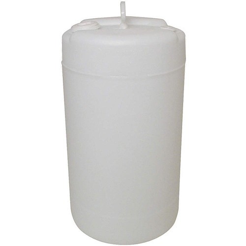 Transport Drum, 15 gal, Closed Head Head, Polyethylene, 26-3/8 in Overall Height