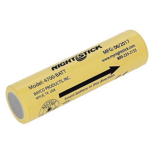 Bayco® 4700-BATT Rechargeable Battery Pack, 3.6 V Nominal, 3400 mAh Nominal Capacity, Lithium-Ion Battery, For Use With: Flash\work Light