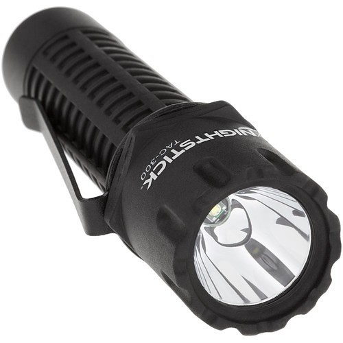 Bayco® NightStick® TAC-300B Tactical Flashlight, Led Bulb, Polymer Housing, 180 Lumens, Black