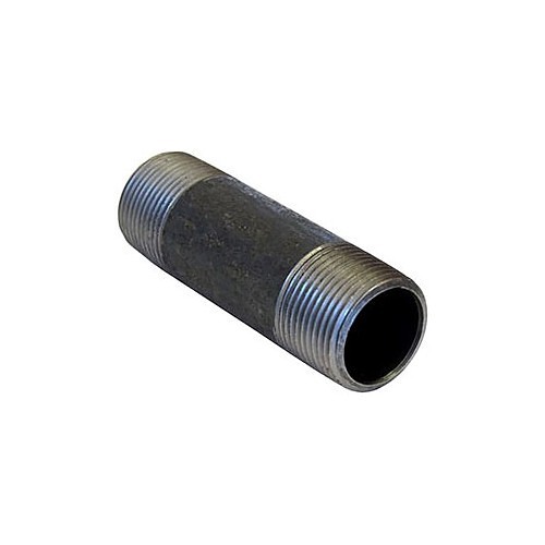 ASC Beck® 0330028200 Pipe Nipple, 1-1/4 in Nominal, MNPT End Style, 1-5/8 in Close Length, Carbon Steel, Black, SCH 40/STD Schedule, Welded Method of Manufacture