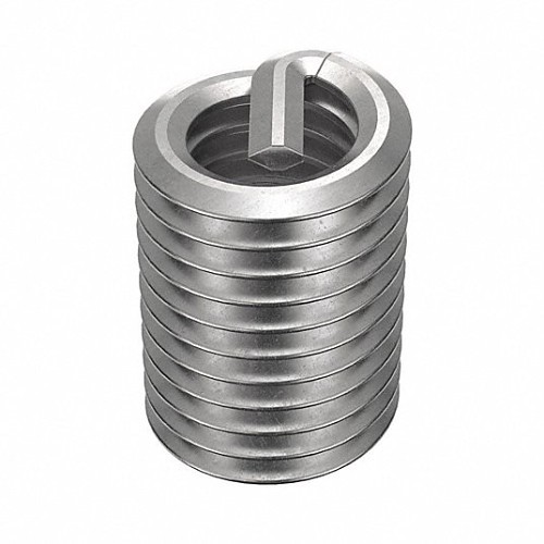 HELICOIL 3-883-308P Thread Repair Insert, Free Running, Metric Coarse Thread, M6 x 1 Internal Thread, 12 mm Length